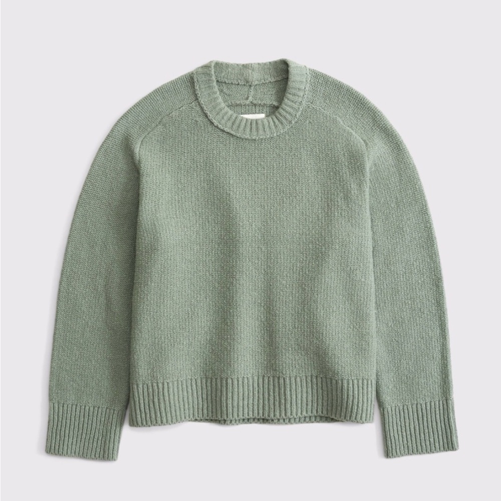 Abercrombie & Fitch Madeline Textural Crew Sweater
